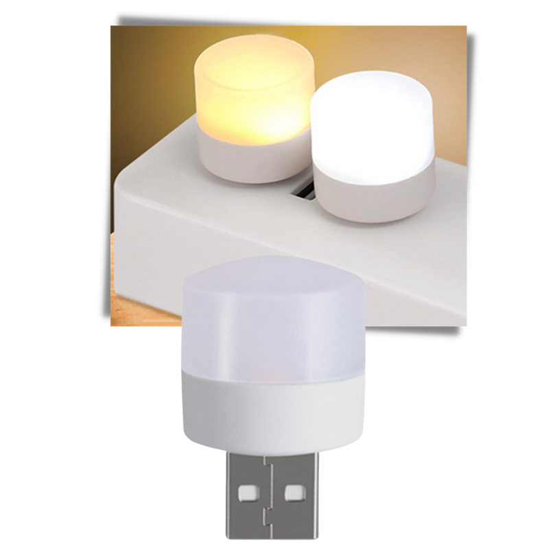 Mini USB LED-lampa - Ozerty