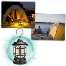 Retro LED campinglykta - Ozerty