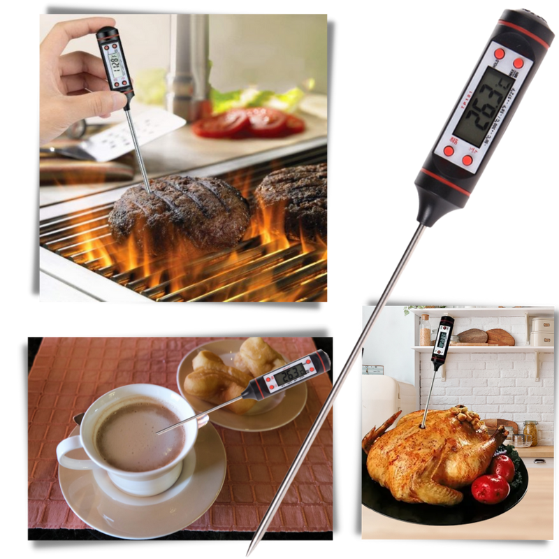 Digital termometer för matlagning - Ozerty