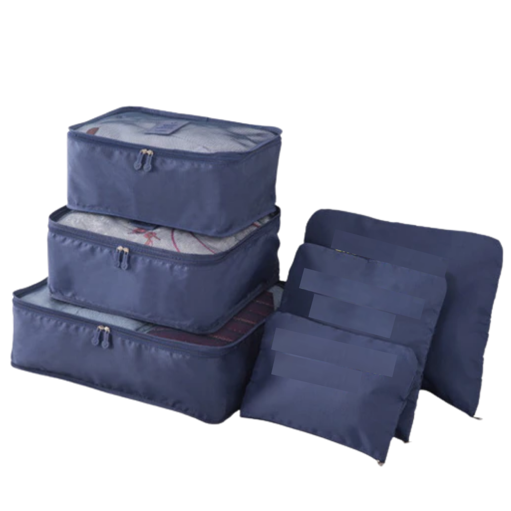 Set of 6 small bags for suitcases 