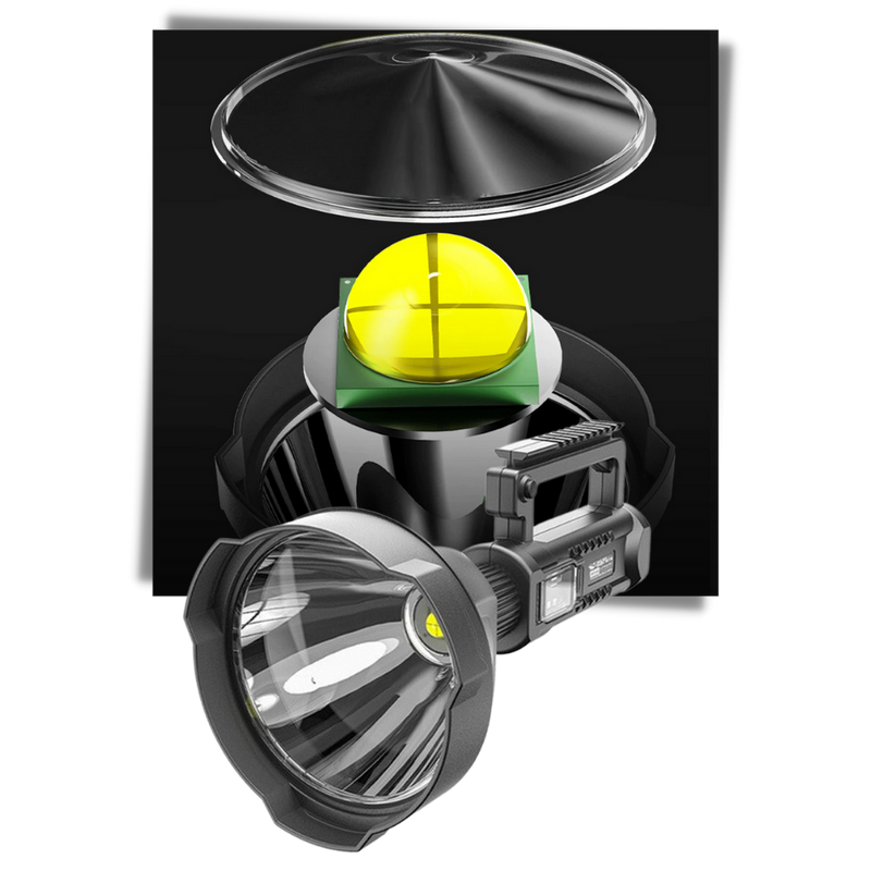 LED ficklampa och stativ - Ozerty