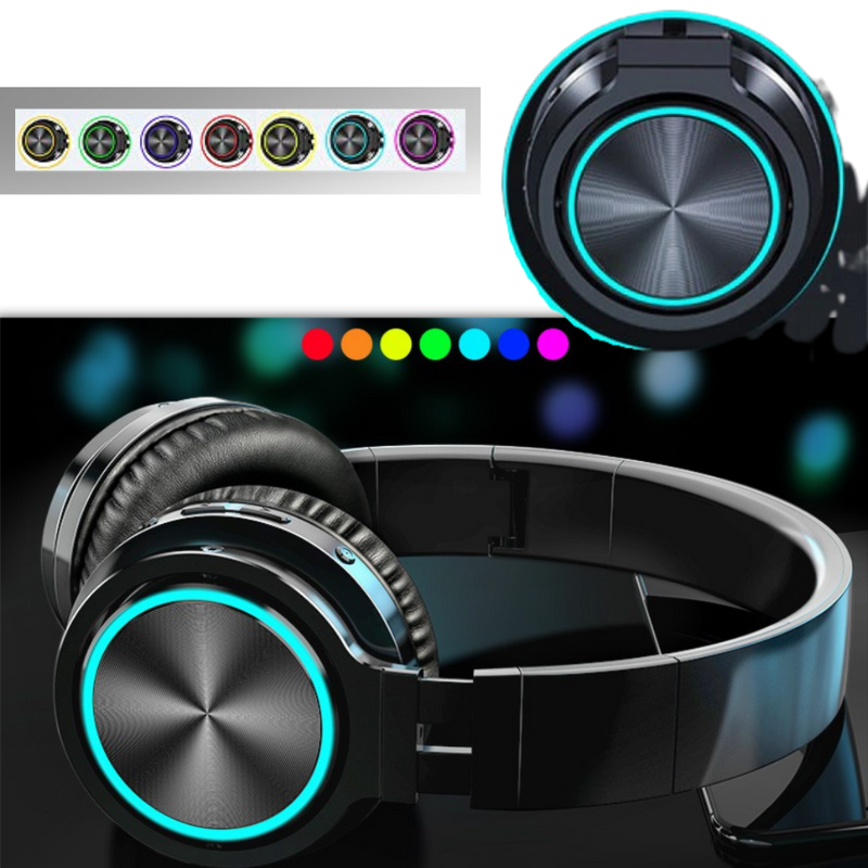 Färgglada bluetooth-hörlurar - Ozerty