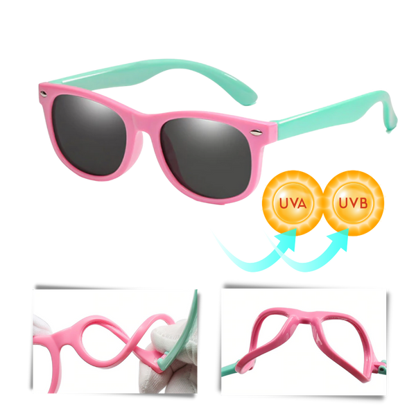 Flexibla polariserade solglasögon för barn - Ozerty