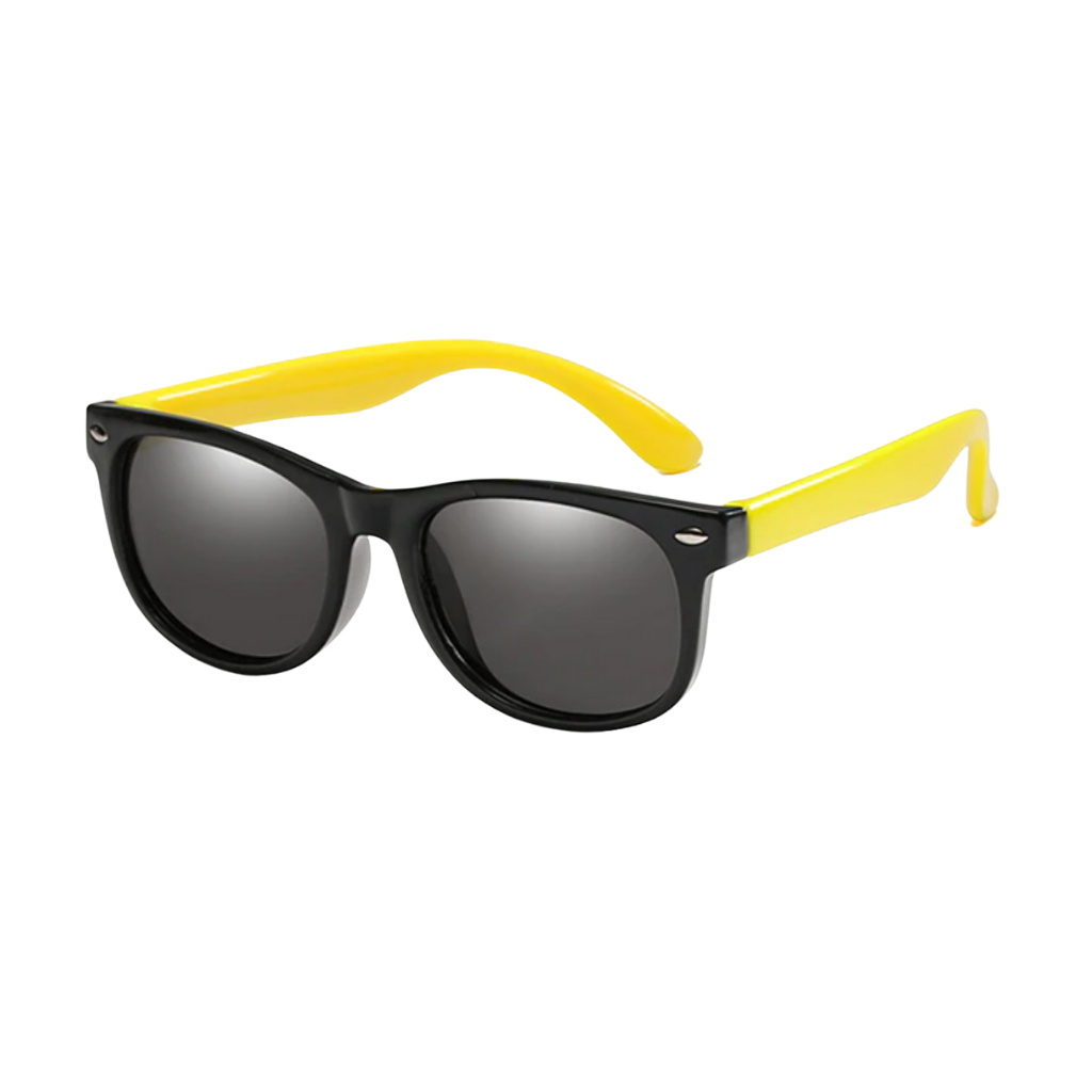 Flexible polarized sunglasses for children