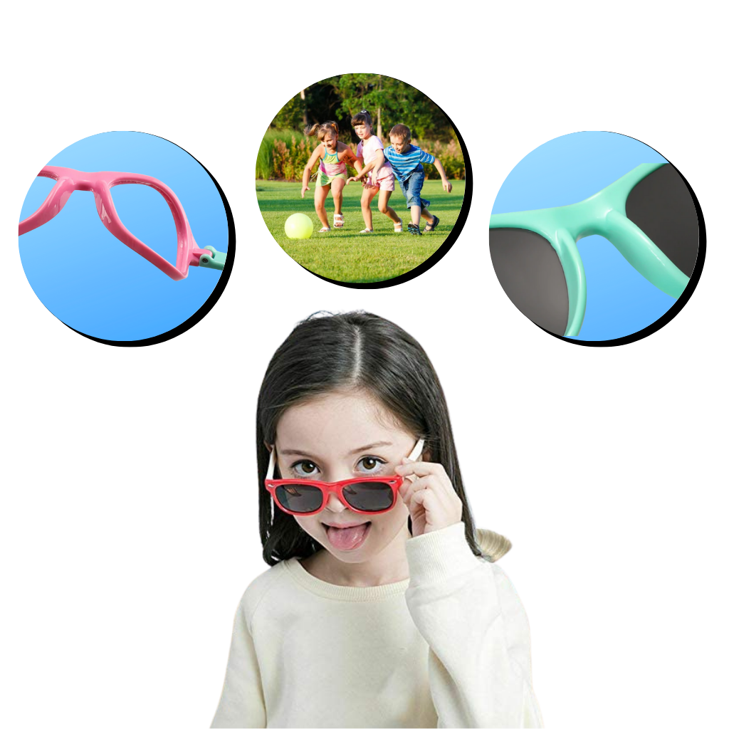 Flexibla polariserade solglasögon för barn - Ozerty
