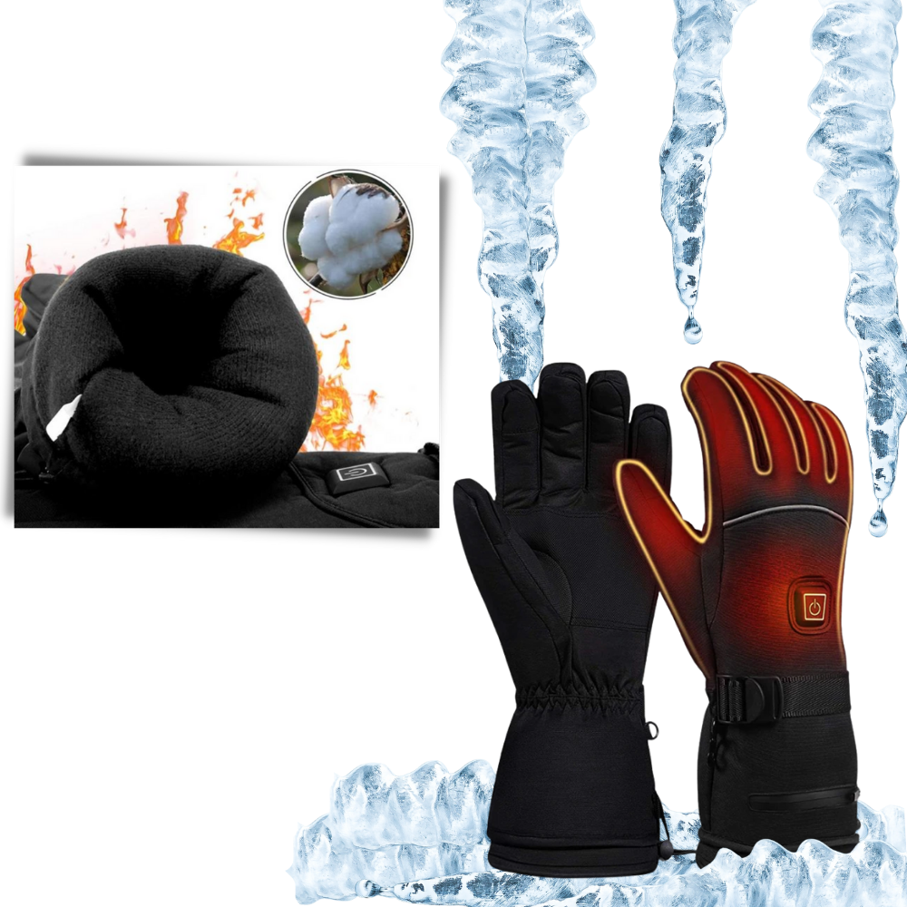 Elektriska handskar med uppvärmning - Ozerty