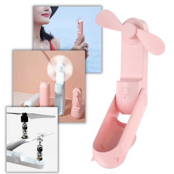 Handhållen mini fläkt med USB - Ozerty