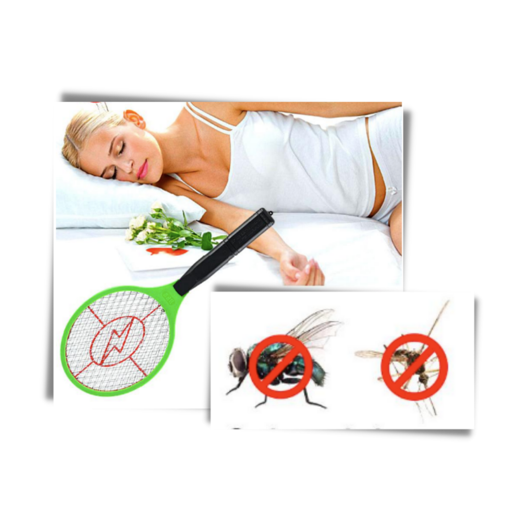 Automatic top fly swatter