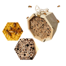 Hexagonalt bihus i trä - Ozerty