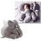 Stor baby elefant plyschie kudde