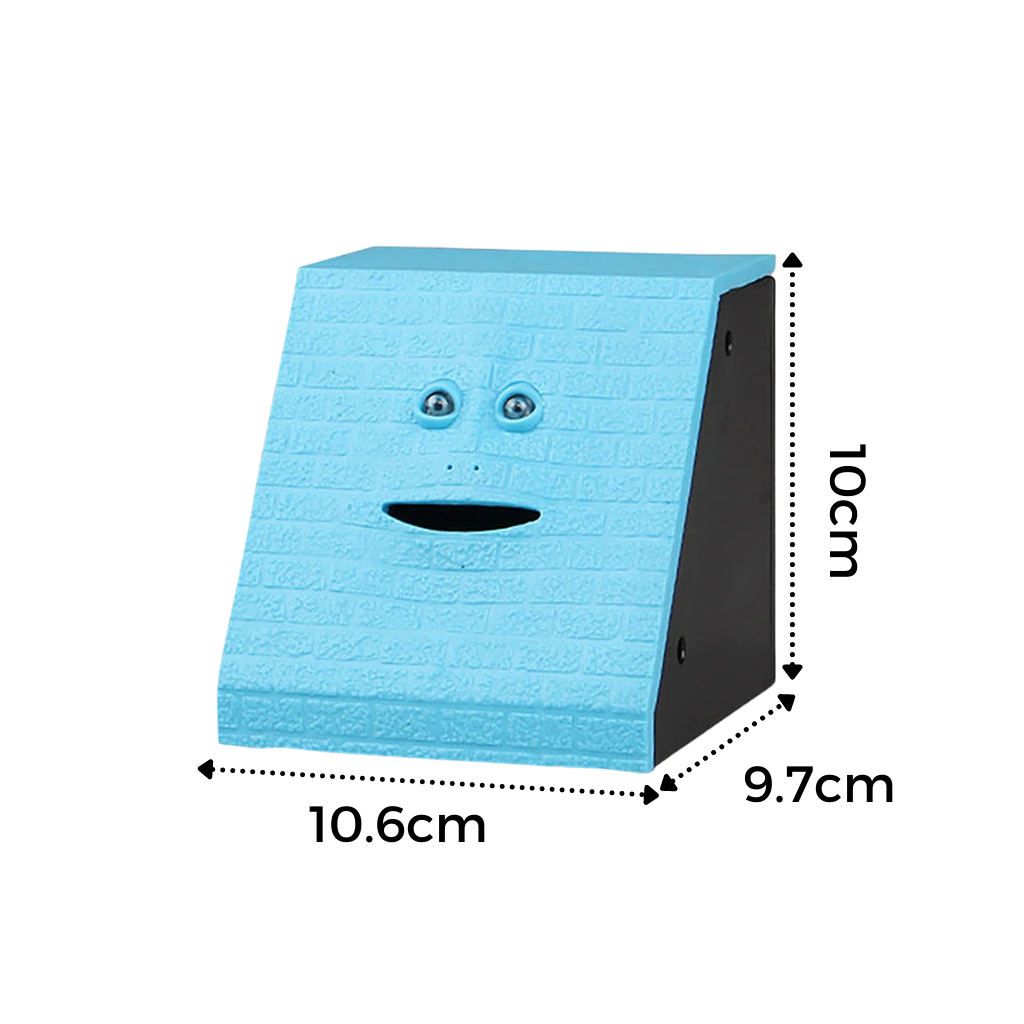 The piggy bank that eats money