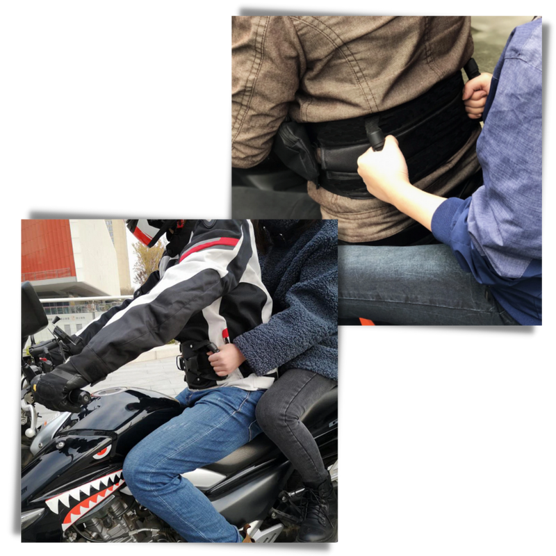 Motorcykelbälte för passagerare - Ozerty