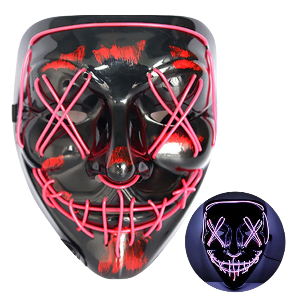 Neon LED-mask