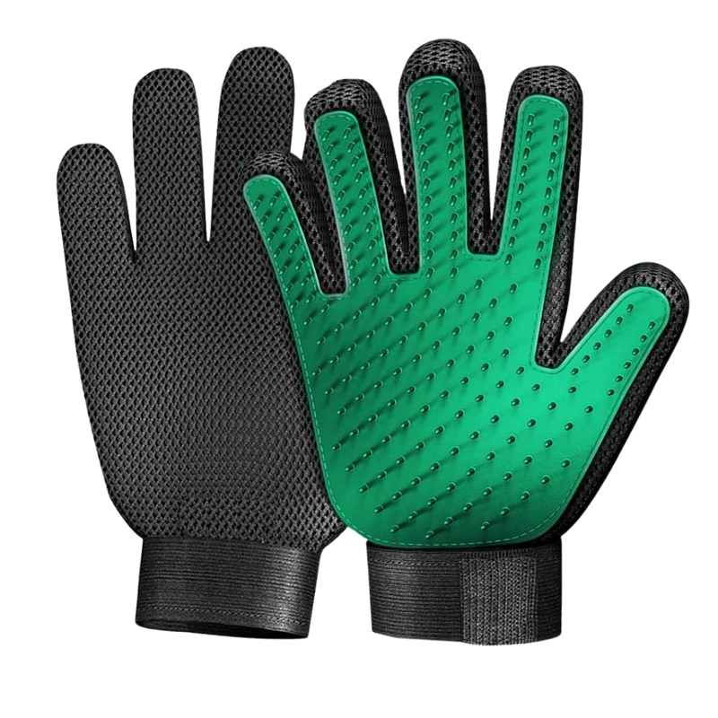 Hår- och pälstrimmer handskar (1 par)