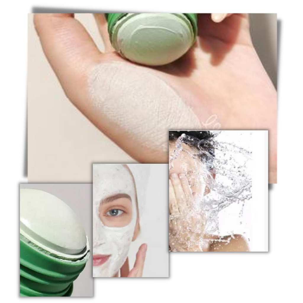 Ansiktsmask med grönt te - Ozerty