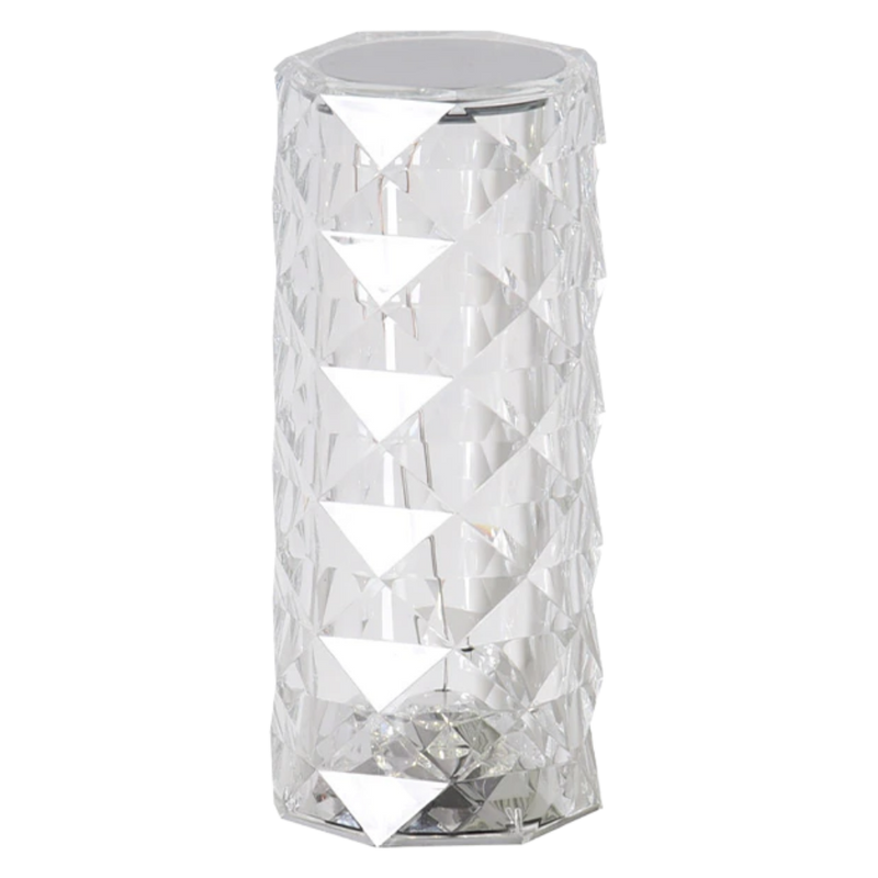 Lyxig bordslampa i kristall