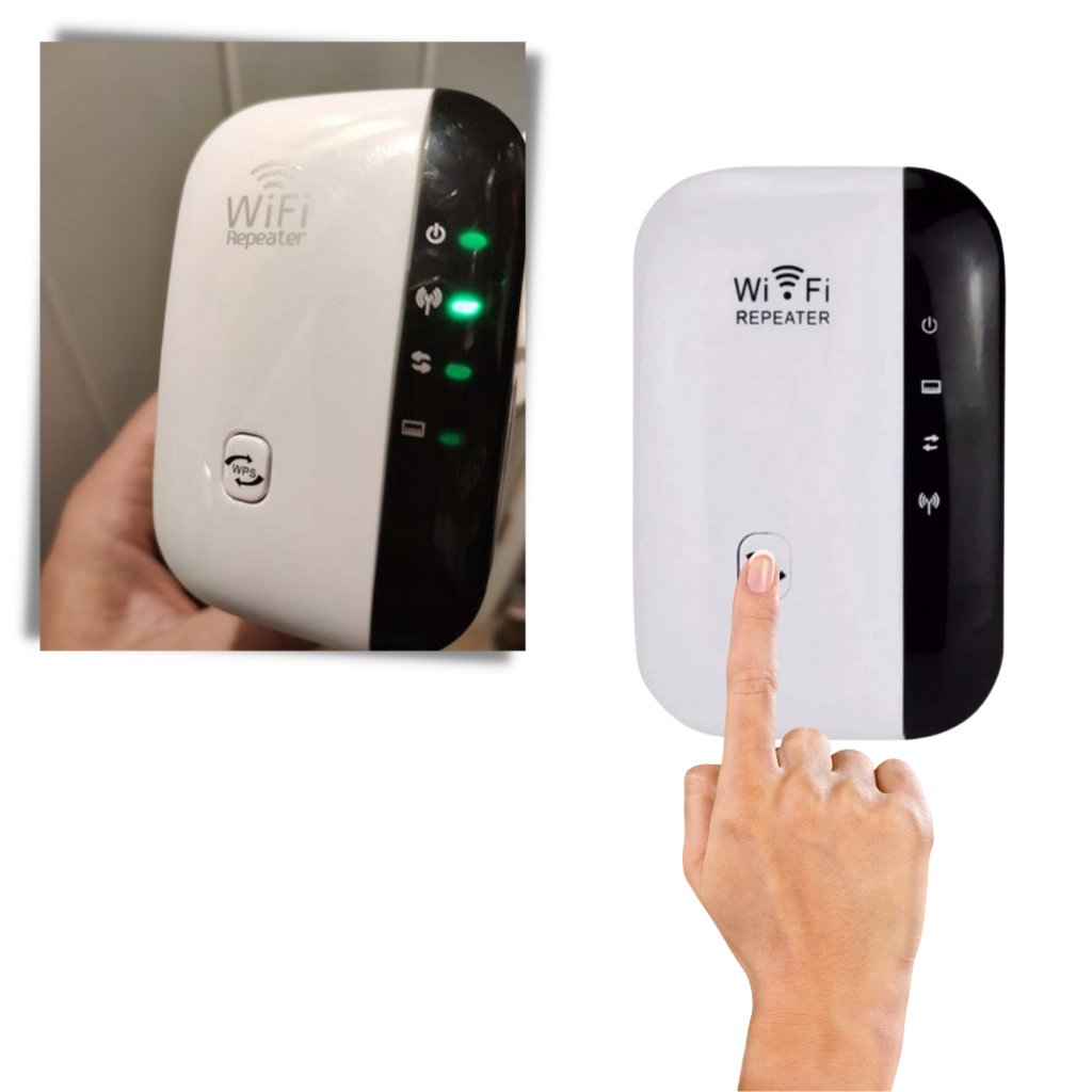 Fjärrstyrd WiFi- och signalförstärkare - Ozerty
