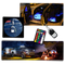 Paket med 8 RGB-lampor för fordon - Ozerty