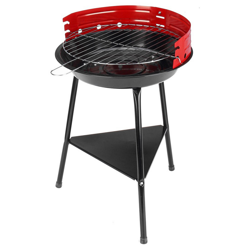 Bärbar rund BBQ kolgrill - Ozerty