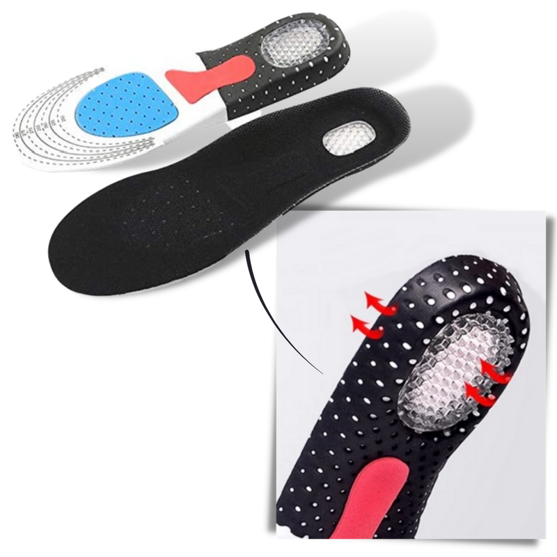 Unisex gelinlägg för löparskor - Ozerty