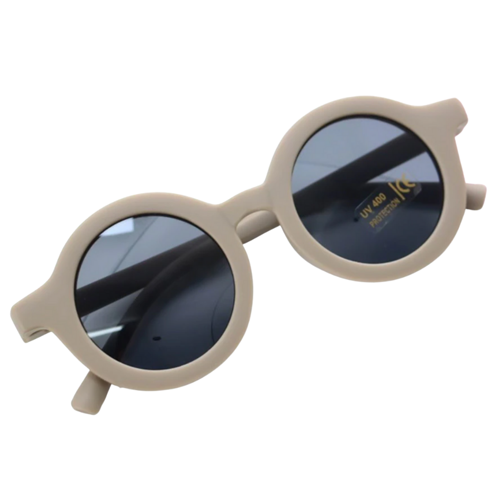 Vintage runda solglasögon för barn för åldrarna 1 till 5 år